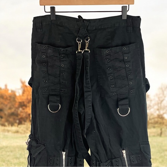 Black Goth Tripp NYC Rockstar Pants - Picture 3 of 8